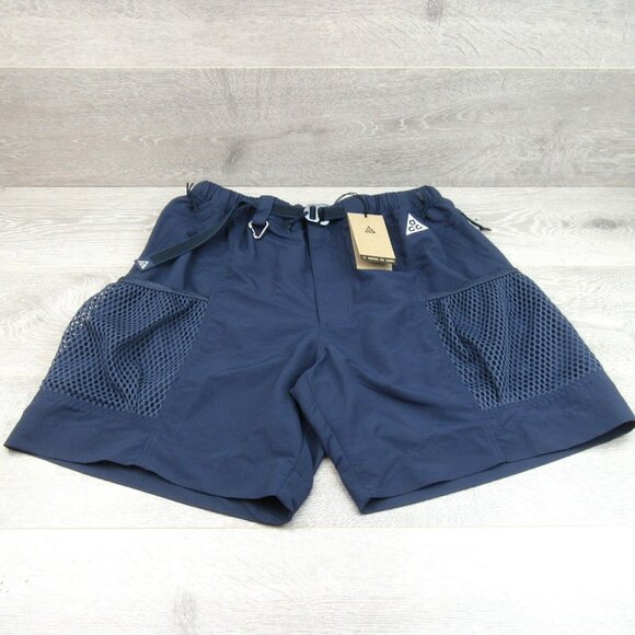 Nike ACG "Snowgrass" Cargo Shorts Men's Size Large Thunder Blue NEW - Picture 4 of 15